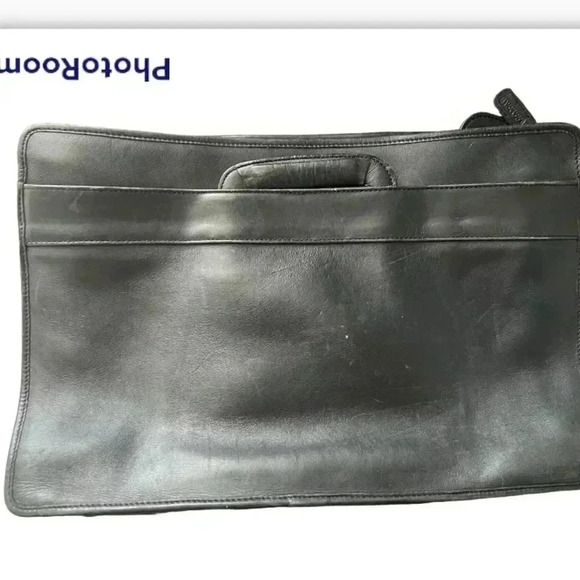 COACH VINTAGE LEATHER TOTE BRIEFCASE BUSINESS Work Bag Adjustable Handle… - Picture 1 of 4